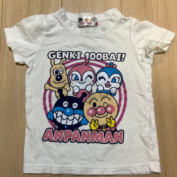 アンパンマン Tシャツ 100センチ 半袖 綿100%