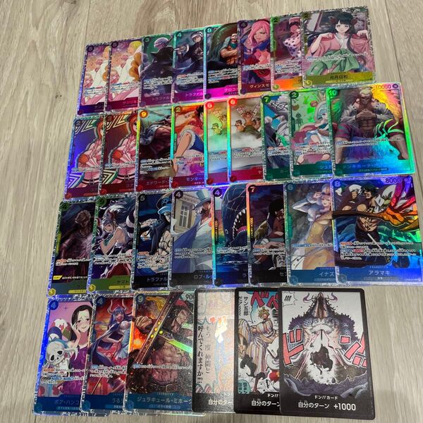 ワンピースカード SR まとめ売り 28枚 ドンカード3枚