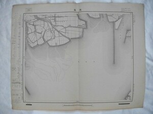 地図　飛島　1/2.5万　昭和22年　愛知県海部郡　内務省地理調査所