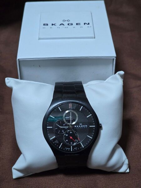 SKAGEN 腕時計 チタン ブラック