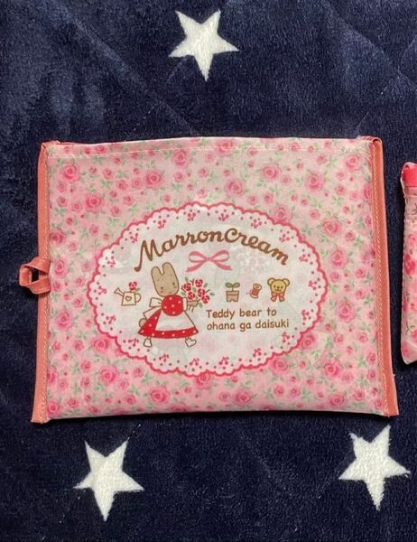 サンリオ アベイル エコバッグ 花柄 マロンクリーム レトロ 袋