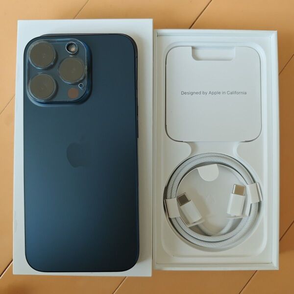 iPhone15 Pro 128GB ブルーチタニウム SIMフリー