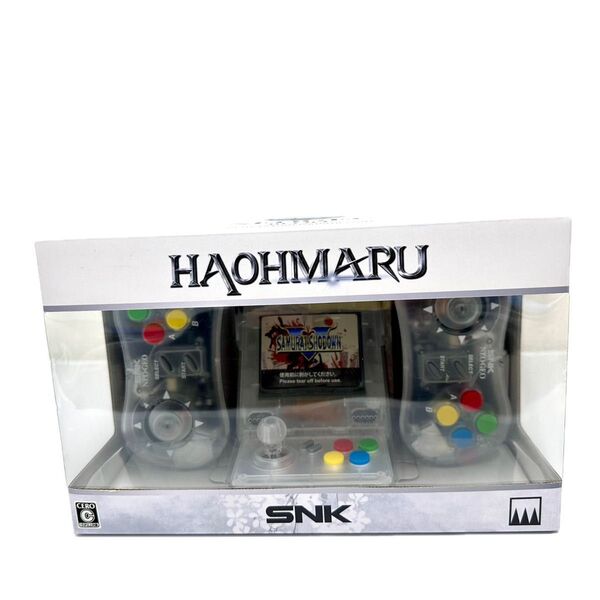 【新品】【未開封】SNK NEOGEO MINI 覇王丸 スケルトンカラー