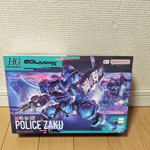 HG 1/144 軍警ザク 機動戦士ガンダム ジークアクス GQuuuuuuX ガンプラ MS-06-SSP