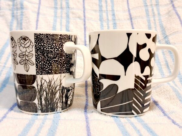 Marimekko 60周年記念マグカップ2個セット