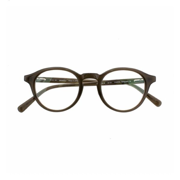 新品【YUICHI TOYAMA】UD-161 MOKKOU 04(Charcoal Gray) メガネ