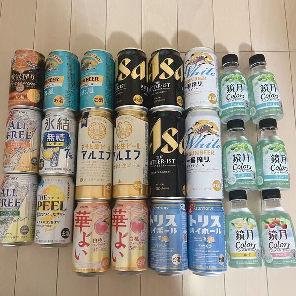 ビール 酎ハイ ハイボール リキュール等 合計24本