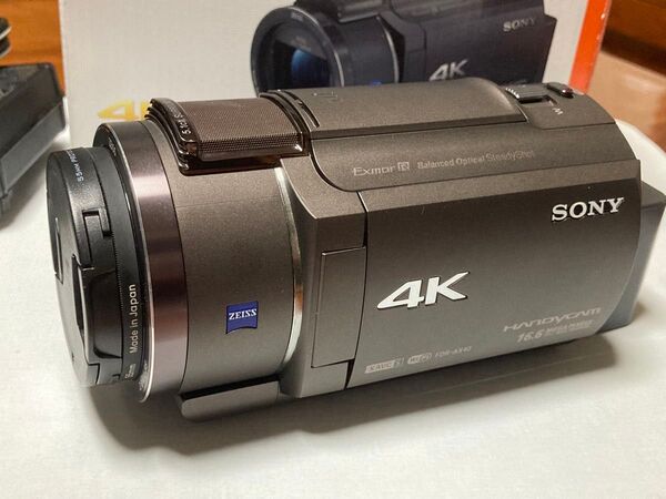 美品!SONY ハンディカム HDR-AX40 4K ビデオカメラ ブロンズブラウン