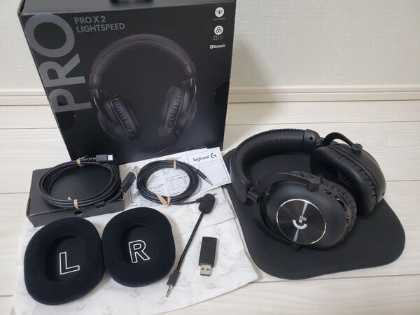 LOGICOOL PRO X 2 LIGHTSPEED G-PHS-005WLBK ロジクール ゲーミング ヘッドセット
