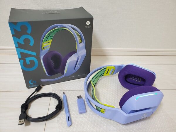 Logicool G733 LIGHTSPEED ワイヤレス ゲーミングヘッドセット ロジクール G733-LC