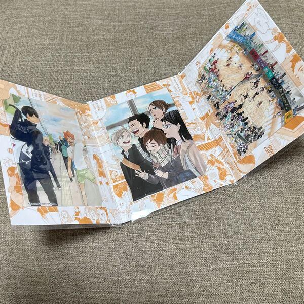 ハイキュー スクールデイズ ブロマイド 3枚セット 烏野 他校集合