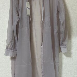 新品未使用 GU シアーシャツワンピ Mサイズ