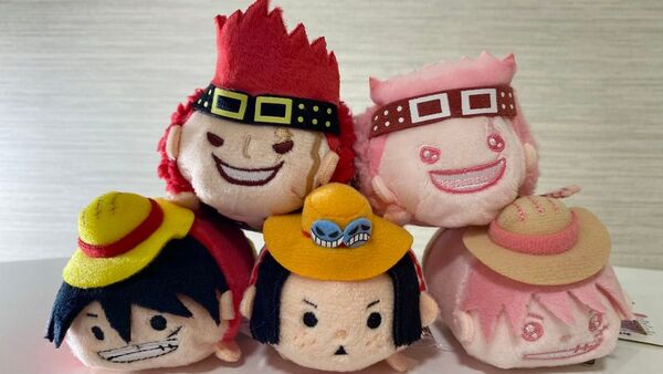 ONE PIECE ワンピース ムギムギおてだま 5点まとめ
