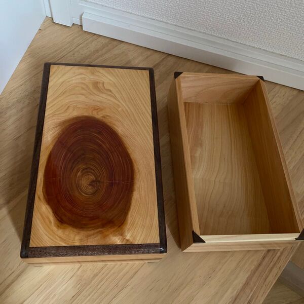 ヒノキ お弁当箱 重箱 小物入れ