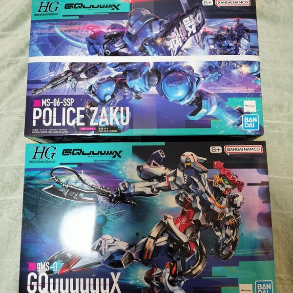ガンプラ GQuuuuuuX POLICE ZAKU 2個セット ジークアクス 軍警ザク HG