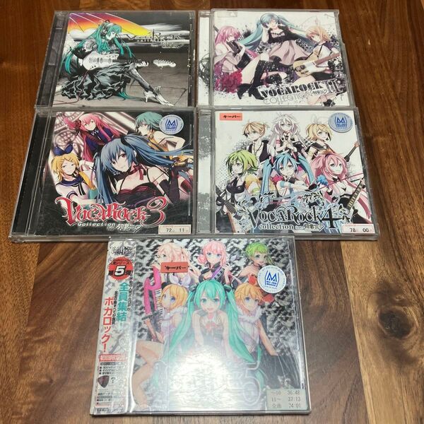 VOACROCK collection feat.初音ミク 1〜5 セット レンタル CD