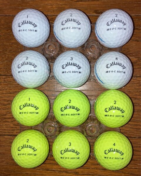 ロストボール Callaway ERC SOFT トリプルトラック 2023年モデル 12球