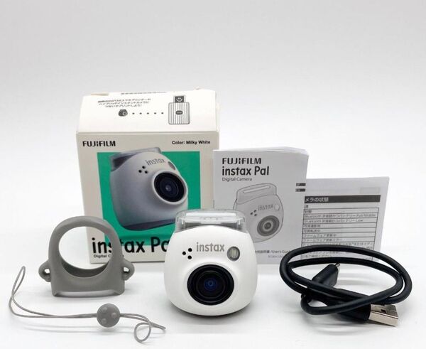 富士フイルム FUJIFILM チェキ instax Pal Milky White(ミルキーホワイト)