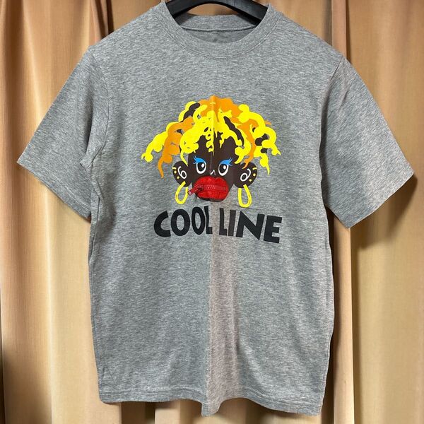 半袖 Tシャツ トップス カットソー グレー 灰色 COOL LINE M