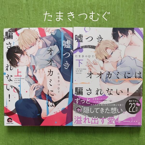 0T007 たまきつむぐ『嘘つきオオカミには騙されない!』㊤㊦ BLコミックス
