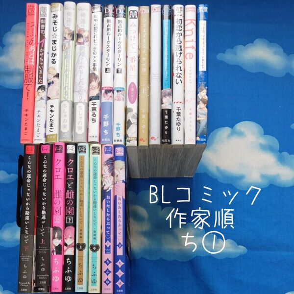 TYT05 BLコミックス 作家順 ち① 23冊 バラ可