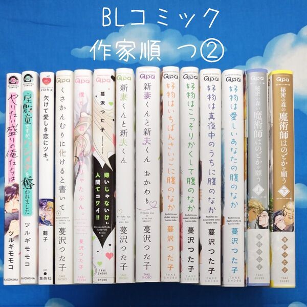 TYT08 BLコミックス 作家順 つ② 14冊 バラ可