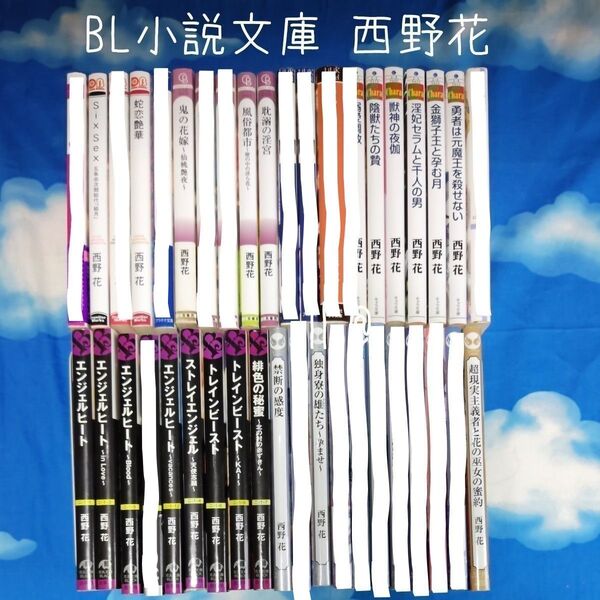 TYX06 BL小説文庫まとめ 西野花 21冊 バラ可