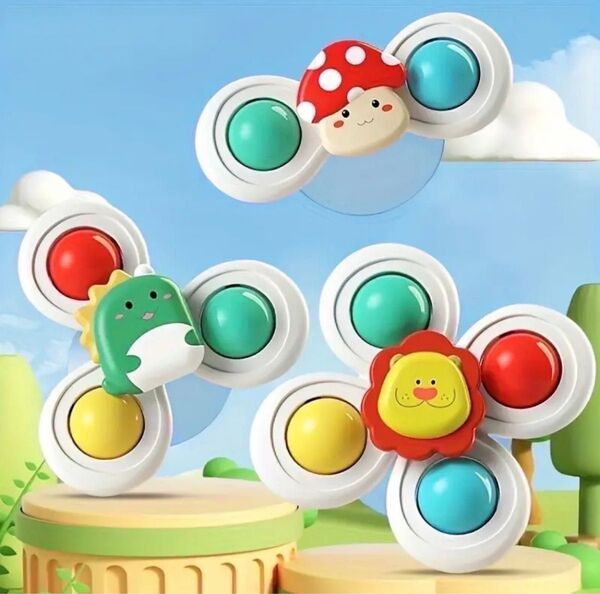 ベビー ハンドスピナー 赤ちゃん 知育玩具 おもちゃ