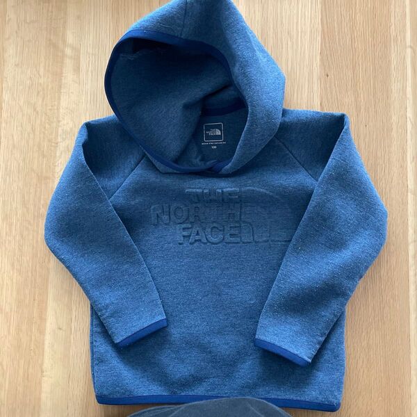 THE NORTH FACE パーカー キッズ 100 ブルー