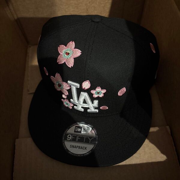 黒 ドジャース 村上隆 ニューエラ キャップ New Era 9Fifty