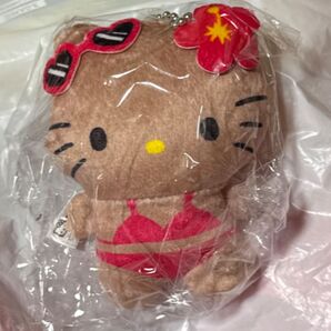 キティ ハローキティ ぬいぐるみボールチェーン 日焼け