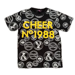 CHEER No1988 ロゴTシャツ S 黒 ブラック 古着