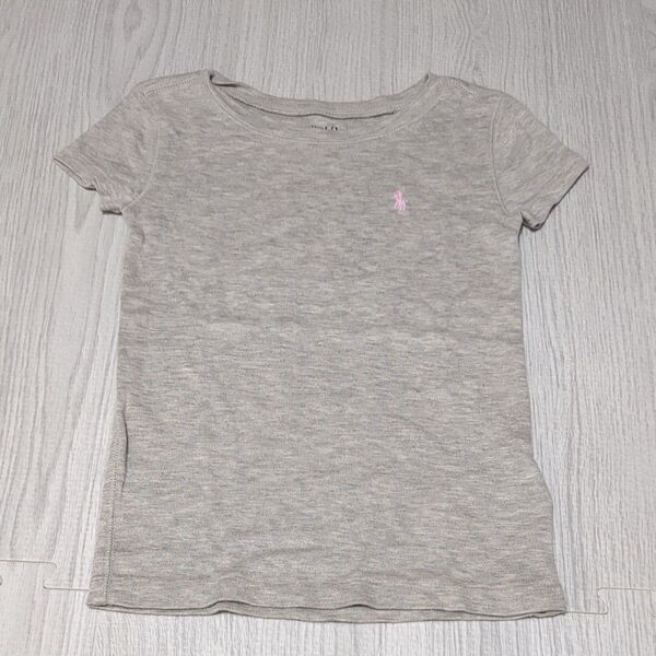 ポロラルフローレン キッズTシャツ グレー 110
