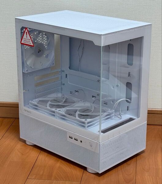 ANTEC社製マイクロATX CX200M RGB Elite White (中古品)