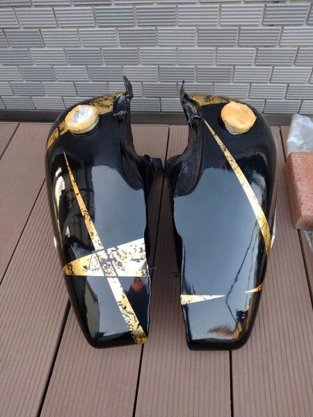 ハーレーダビッドソン ガソリンタンク 分割タンクエボで使用 ショベル ビンテージ ショベルヘッド