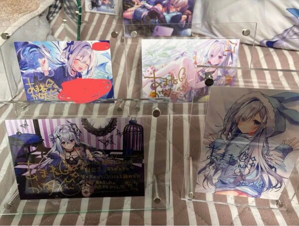ホロライブ 天音かなた 直筆サイン入りポストカード まとめ売り バラ売り、値下げ交渉OK