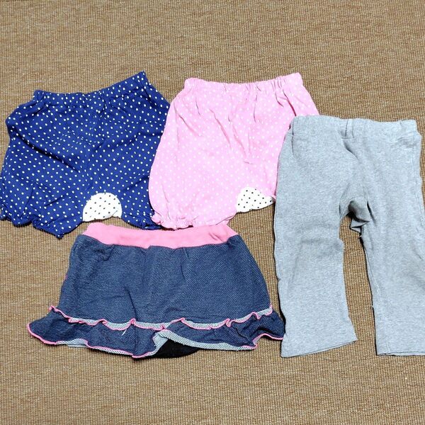 女の子 短パン ショートパンツ スパッツ 可愛い キッズ 90 女の子 ピンク ブルー まとめ