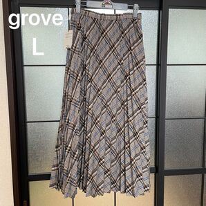 レディース grove ロングスカート L 新品未使用