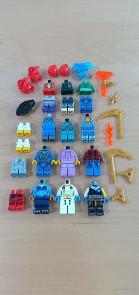 レゴ ミニフィグ用パーツ アソート(L)【LEGO正規品】#ミニフィギュア 胴体 足