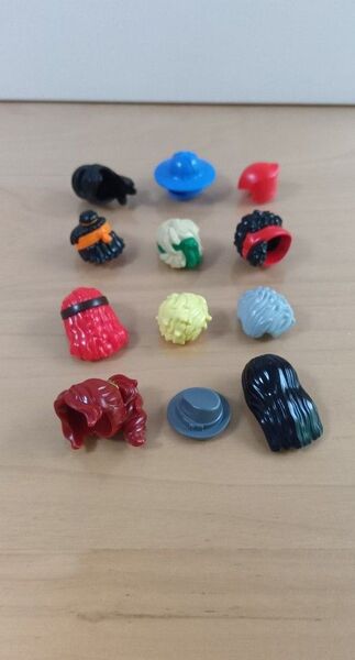 レゴ ヘアパーツ アソート(A)【LEGO正規品】#ミニフィグ ミニフィギュア ミニドール