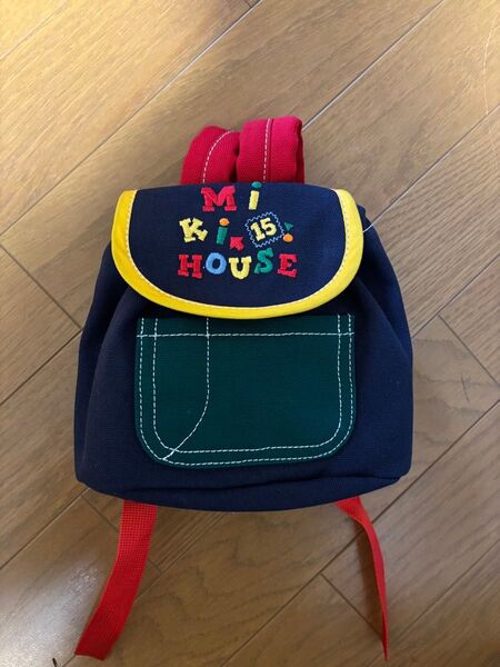 新品・未使用 ミキハウス ベビーリュック