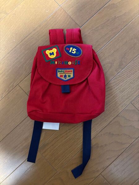 新品・未使用 ミキハウス ベビーリュック