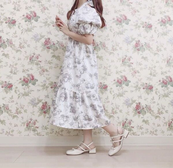 しまむら maki's closet オフショルワンピース