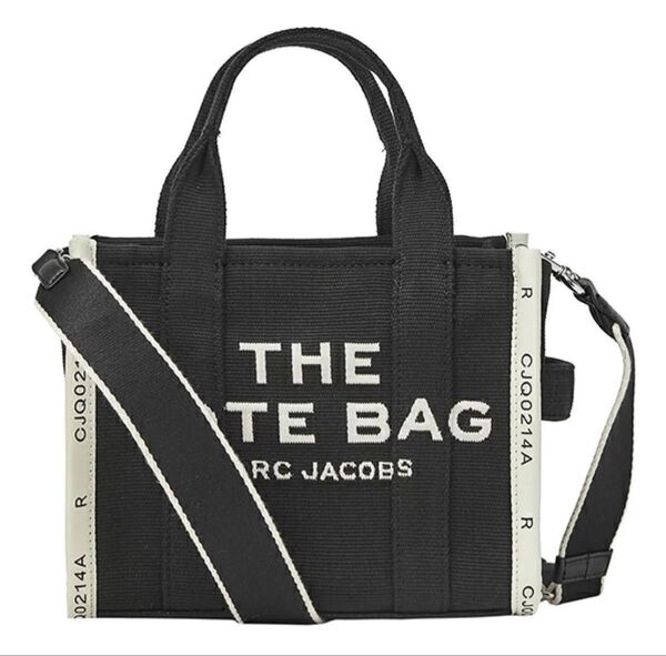 Marc Jacobs マークジェイコブス ザ ジャカード トートバッグ ショルダーバッグ M0017025 ブラック