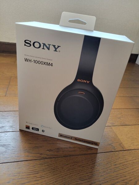 ワイヤレスノイズキャンセリングステレオヘッドセット WH-1000XM4(B) (ブラック)