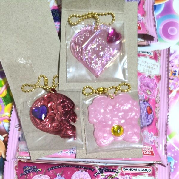 プリキュアオールスターズ シークレットジュエリーチャーム2&グミ メッキ パール オーロラ(クリア) プリキュアチャーム