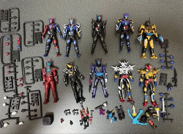 掌動-XX Shodo XX ダブルクロス 仮面ライダービルド まとめ売りセット