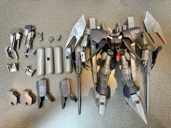 HGUC 1/144 バイアラン・カスタム2号機(バンデシネ版)組立済 ガンプラ ジャンク 機動戦士ガンダムUC