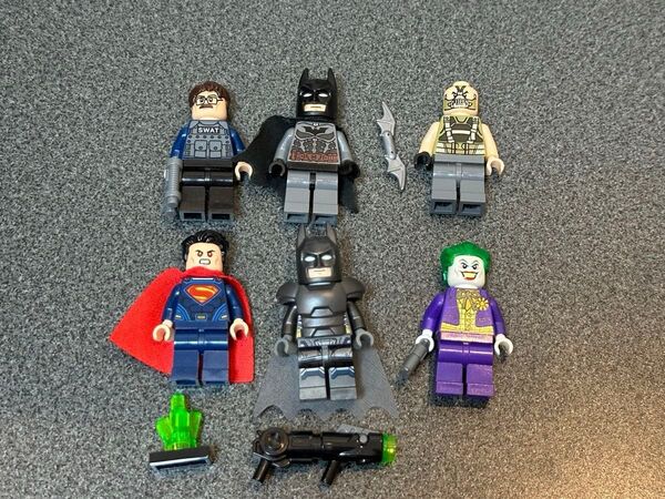 LEGO レゴ スーパーヒーローズ DC BATMAN SUPERMAN バットマン スーパーマン ミニフィグ まとめ売り 正規品