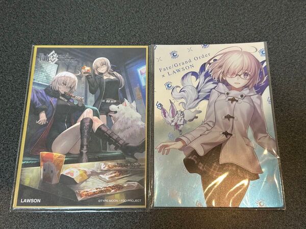 Fate/Grand Order×ローソンコラボ第一弾 購入者特典セット FGO TYPE-MOON